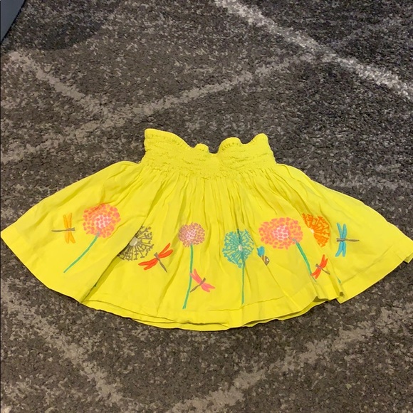 🦄 Mini Boden 3-4Y Adorable Green Skirt Girl 🐝 - Picture 3 of 4
